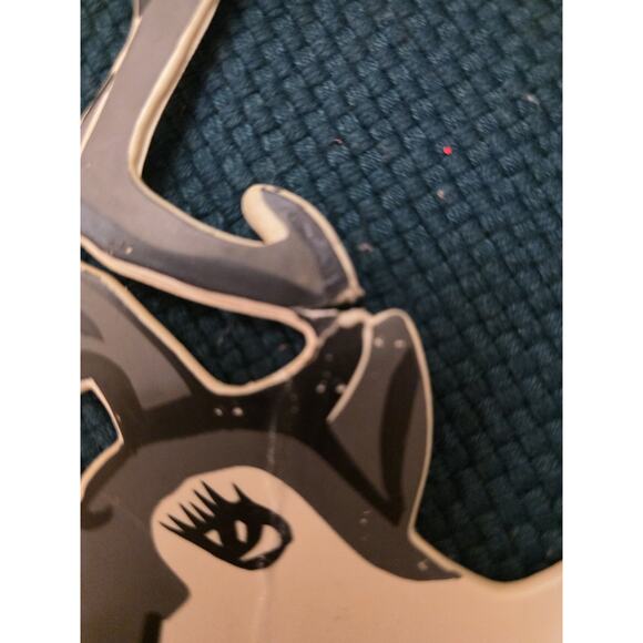 Vintage (1970's) Santa's Sleigh And Reindeer Yard Ornaments Great Shape! - Picture 5 of 11